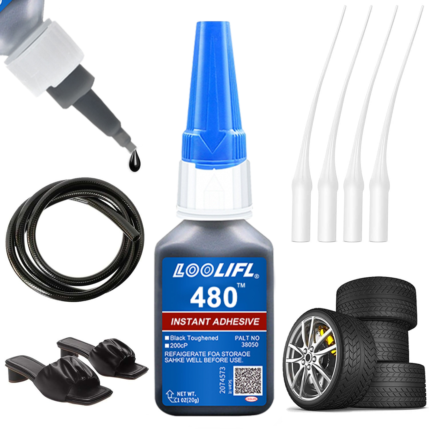 480 กาวแห้งเร็วสีดำ กาวเหลวทรง - Woodworking Glue บทวิจารณ์และราคา
