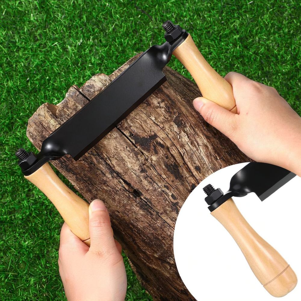 มีดแกะไม้สำหรับงานไม้ ใบมีดโค้ - Drawknife Blade บทวิจารณ์และราคา